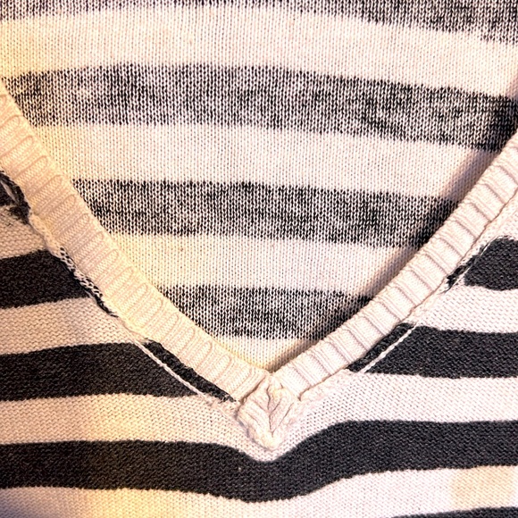 Mocca 2 S Striped Hoody Black and White - Picture 4 of 8